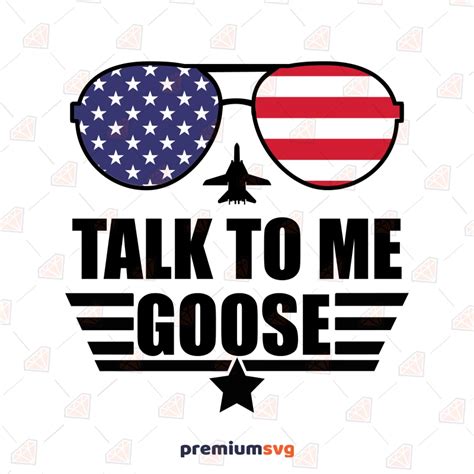 Talk To Me Goose Svg Cut File Top Gun Svg Instant Download Premiumsvg