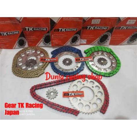 Jual Gir Set Gear Set Tk Racing Vixion Jupiter Satria Fu Rx King