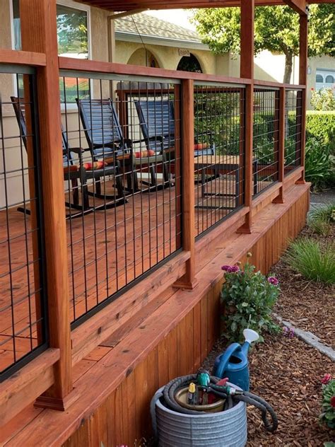 Best 12 How To Install Hog Wire Deck Railing Artofit