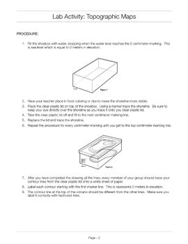 Contouring The Earth A Topographic Maps Lab By The Clever Educator