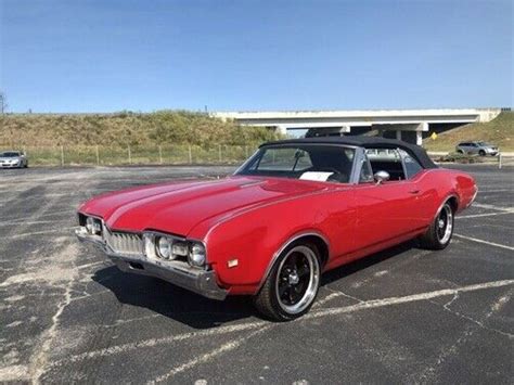 1968 Oldsmobile Cutlass 46902 Miles Redblack For Sale Oldsmobile Cutlass 1968 For Sale