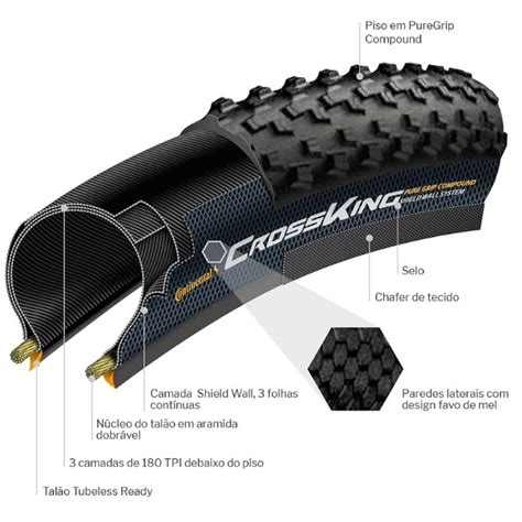 Pneu 29X2 1 Continental Ruban Shieldwall Tubeless Ready Kevlar Preto