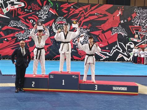 Campionati Italiani Di Taekwondo Medaglia D Argento Al Giovane Michael