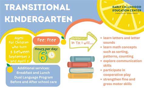 Transitional Kindergarten Programs The Early Childhood Education