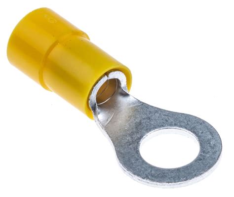 Rs Pro Rs Pro Insulated Ring Terminal M Stud Size Mm To Mm