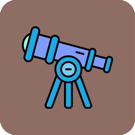 Premium Vector Telescope Icon