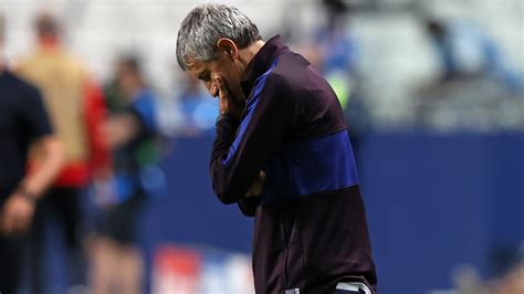 Quique Setien Fired Barcelona Sacks Coach After Bayern Humiliation