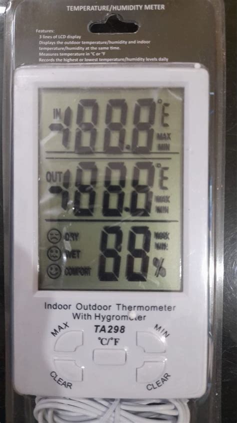 Plastic Digital Thermohygrometer Ta For Industrial At Rs In