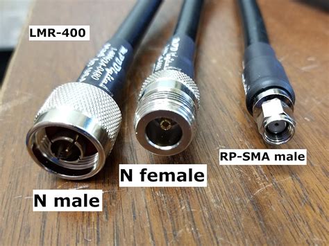 MPD Cable Coaxial De RF Con Conectores N Macho Y RP SMA Macho Para