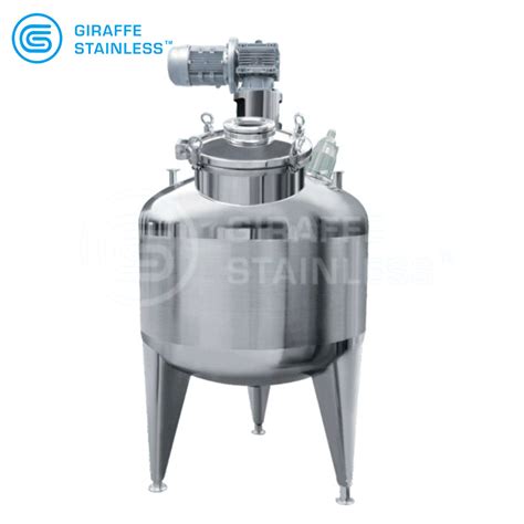 L Stainless Steel Mixing Tank Heating Chemical Stirring Liquid