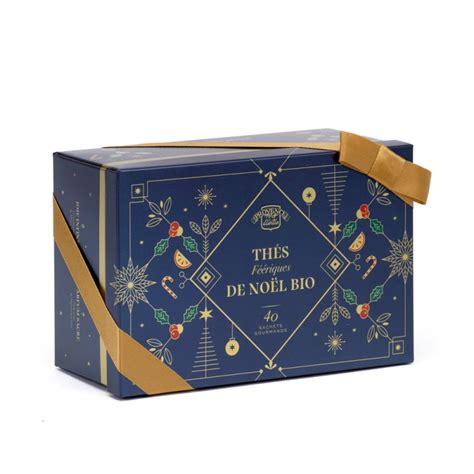 Coffret Luxe Th S F Riques De No L Bio Sachets Provence D Antan