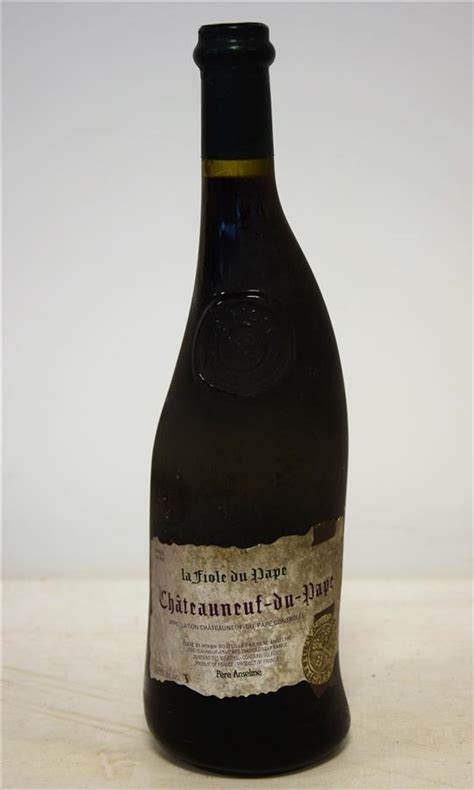 1 Mag CHÂTEAUNEUF DU PAPE La Fiole du Pape mise Père Anselme NM