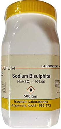 Isochem Sodium Bisulphite Gm Amazon In Industrial Scientific