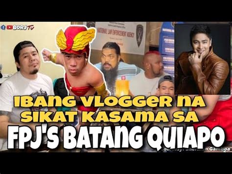 FPJ S Batang Quiapo Cast Kasama Ang Mga Vlogger Na Sikat Sa Pinas