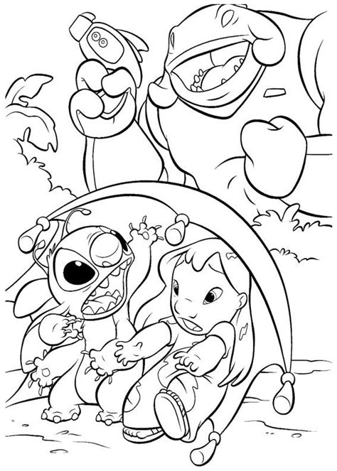 Dibujo 33 De Lilo Y Stitch Para Colorear