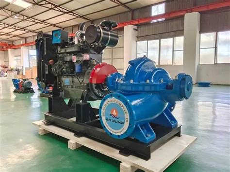 High Capacity Diesel Engine Driven Split Case Centrifugal Water Pumps