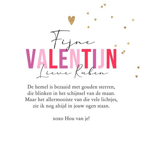 Trendy Valentijnskaart Kleurrijk Kaartje Go