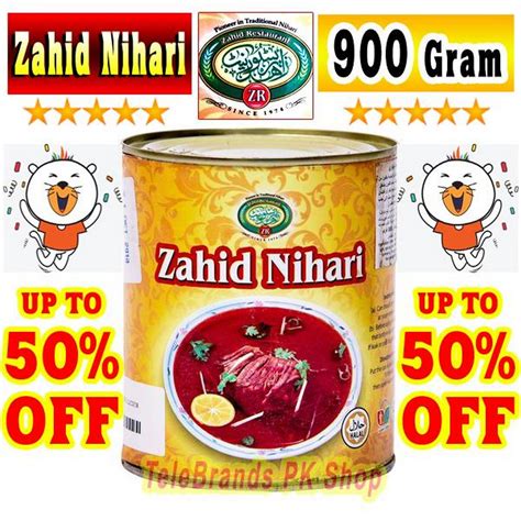 PACK OF 2 Enjoy The Taste Of Karachi S Famous Zahid Nihari 900gram