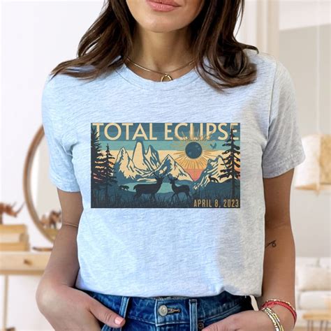 Retro Total Solar Eclipse 2024 Personalized Shirt Custom April 8th