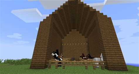 Minecraft Horse Stables By Grayluki On Deviantart