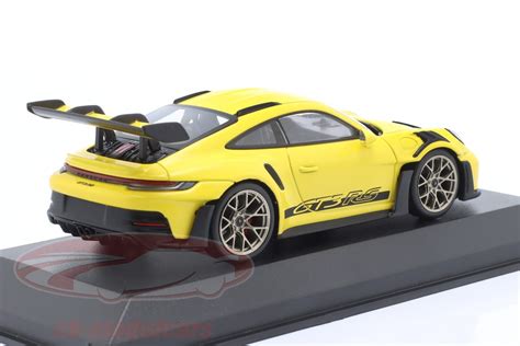 Minichamps Porsche Gt Rs Jaune Dor Jantes