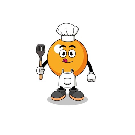 Ilustraci N De La Mascota Del Dise O Del Personaje Del Chef De La