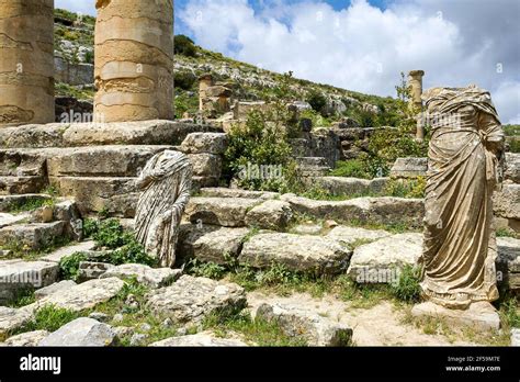 Temple of Apollo, Cyrene, Libya Stock Photo - Alamy