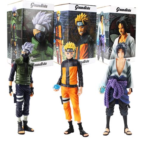 Anime Naruto Figures Uzumaki Naruto Uchiha Sasuke Hatake Kakashi