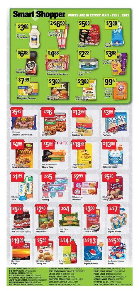 Value Grocer Flyer January To