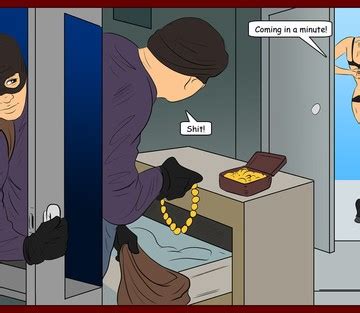 The Burglar Muses Sex And Porn Comics