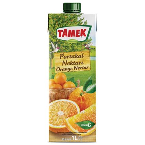 Tamek Orange Nectar 1l Taste It Market