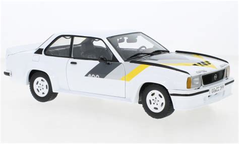 Modellautos Opel Ascona 1 18 Sun Star B 400 Weiss Dekor 1980 Online