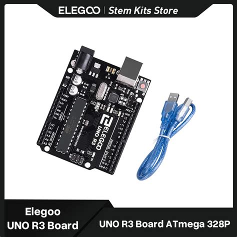 ELEGOO UNO R3 Board ATmega328P With USB Cable Arduino Compatible For