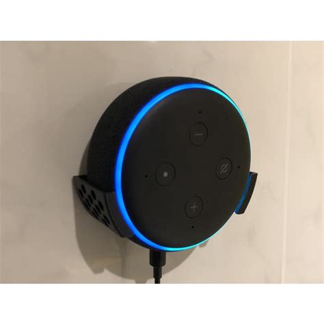 Suporte Parede Amazon Alexa Echo Dot Gera O Em D Dupla Face Mm