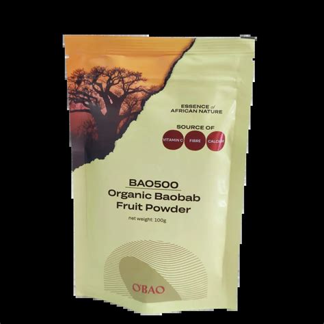 Organic Baobab Fruit Powder Obao Natural Skincare