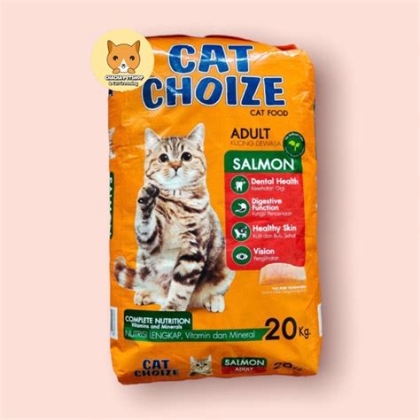 Jual Cat Choize Adult Salmon Grab Gosend Cargo Shopee Indonesia