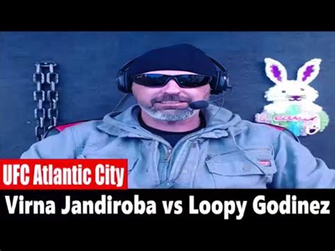 UFC Atlantic City Virna Jandiroba Vs Loopy Godinez PREDICTION YouTube