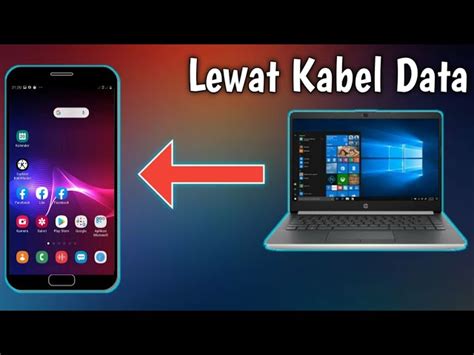 Cara Mudah Pindahkan Data Dari Laptop Ke Hp Waktubaca