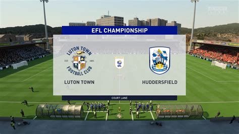 FIFA 23 Luton Town Vs Huddersfield Court Lane Gameplay YouTube