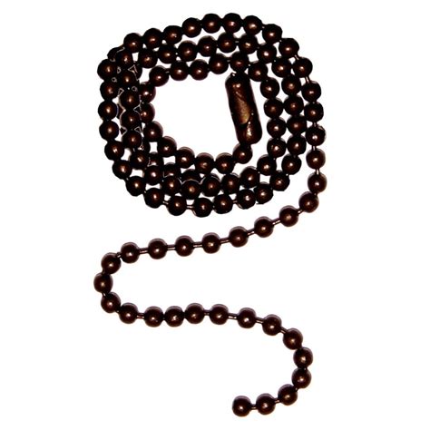 Atron Oil Rubbed Bronze Beaded Chain 12 Inch 305 Cm The Home