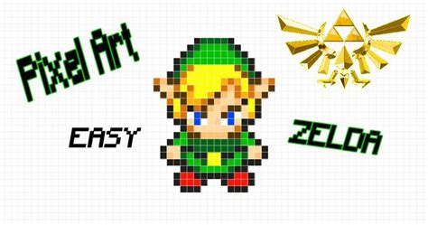 Zelda Pixel Art Stop Motion [EASY] | Comment dessiner