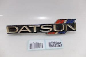 Datsun Bluebird Sss Grille Emblem Nos Badge Genuine Part Japan Ebay