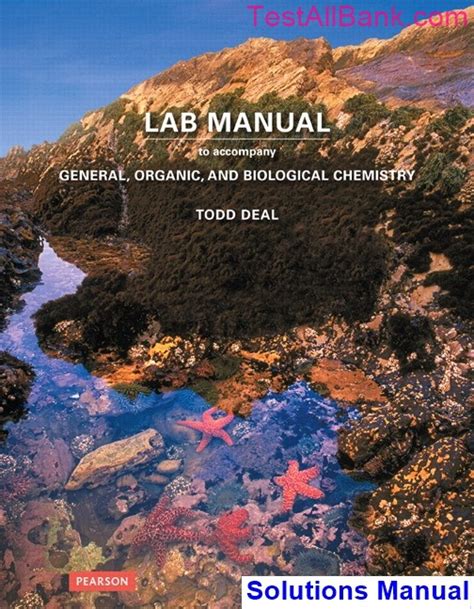 Laboratory Manual For General Organic And Biological Chemistry 1st