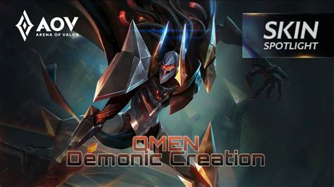 New Skin Omen Demonic Creation Aov Li Nqu N Rov Youtube