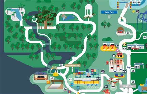 Legoland Florida map 2016 :: Behance