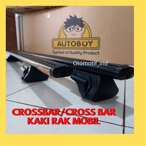 Jual CROSS BAR CROSSBAR CROSBAR SPORT RACK KAKI JEPIT ROOF RAIL