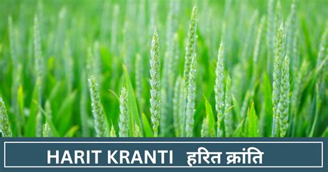 हरित क्रांति Harit Kranti