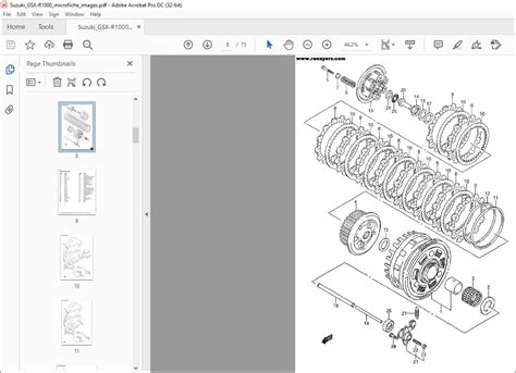 Suzuki Gsx R1000 Parts Catalogue Manual Pdf Download Heydownloads