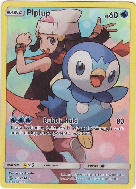 Karta Pokemon Piplup Full Art Reverse Holo 8805217449 Oficjalne