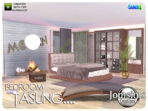 Sims 4 Ccs The Best Bedroom By Jomsims